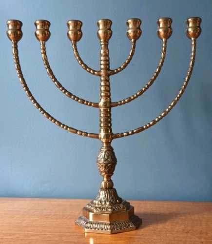 Candelabro vintage ottone