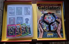 set completo figurine calciatori panini 2017-18 + album + aggiornamenti + film