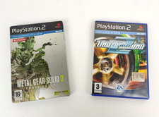 LOTTO 2 GIOCHI PS2 METAL GEAR