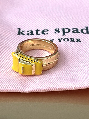 Anello taxi giallo kate - anello,