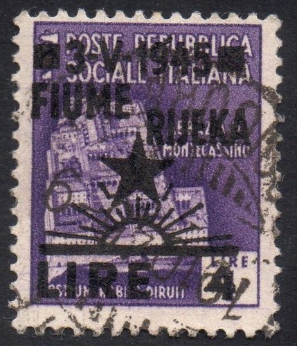 Occupazione jugoslava fiume - jugoslava,