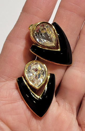 Vintage cigno swarovski smalto - swarovski,