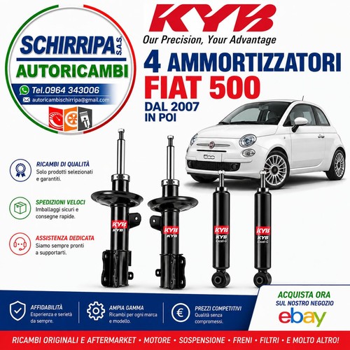 Ammortizzatori kayaba fiat - ammortizzatori,
