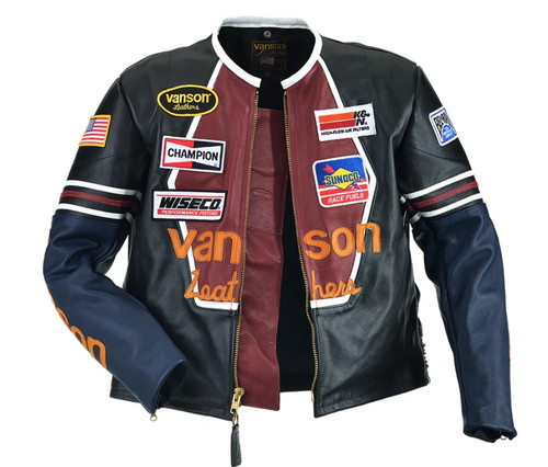 Giacca motociclista vanson - motociclista,