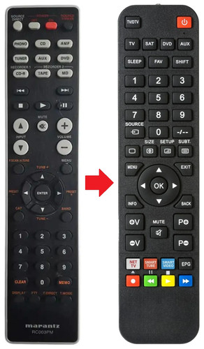Telecomando adatto per marantz - telecomando,