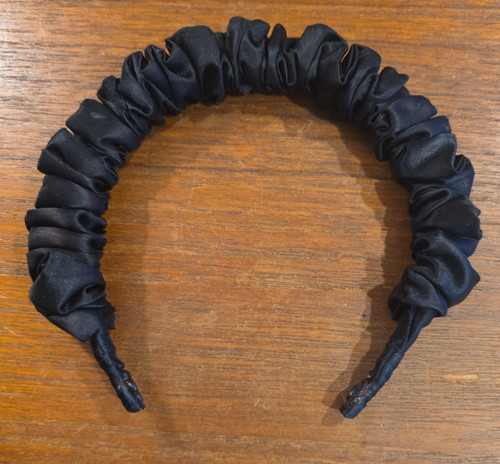 Cerchietto scrunch satino - cerchietto,