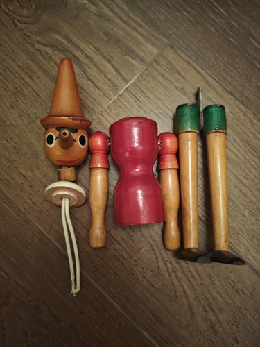 Pinocchio legno vintage - pinocchio,
