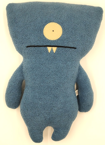 2003 uglydoll blue - uglydoll, wedgehead