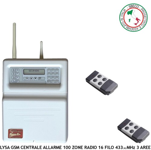 Lysagsm centrale allarme 100 - centrale,