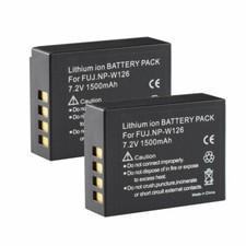 2X Batteria NP-W126 per