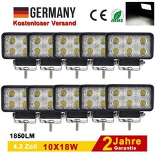 Faro lavoro 10x 18w - faro, led