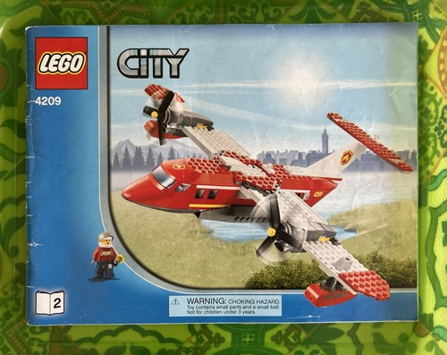 Lego 4209 fire plane city - 4209,