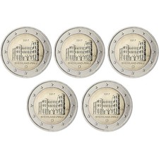 2 euro Germania 2017 fdc 5