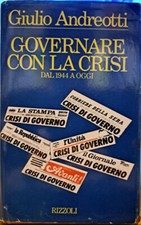 Libro Governare con la crisi