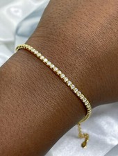 Bracciale tennis in argento