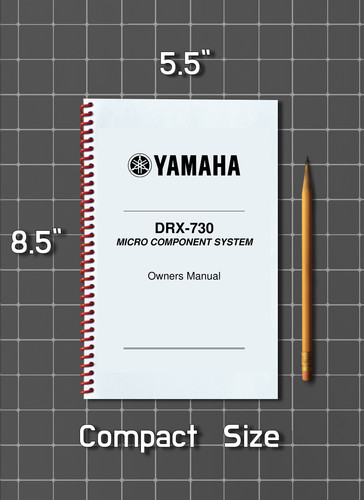 Yamaha drx 730 - yamaha, manuale