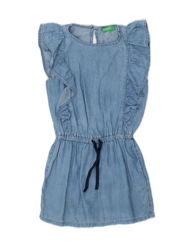 Abito denim bambina - , benetton