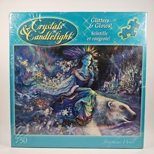 Puzzle 750 pezzi cristallo e lume di candela "Danza di tutte le stagioni" Josephine Wall