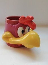 TAZZA PLASTICA FOGHORN LEGHOR   WARNER BROS LOONEY TUNES MUG PLASTIC VINTAGE
