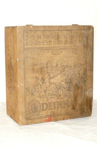 Deinhard sekt holztruhe - deinhard,