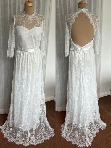 Abito sposa vintage pizzo - abito,