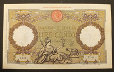 100 lire 1937 spl - 100, 13/03/1937