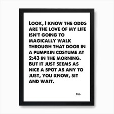 Poster arte da parete con