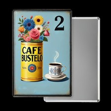 Vintage Cafe Bustelo Tin Metal