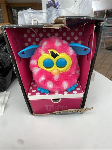 Furby boom rosa bianco - rosa, pois