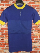 EROICA MAGLIA SHIRT BICI CICLISMO VINTAGE 60'S magl. CAM 100% LANA
