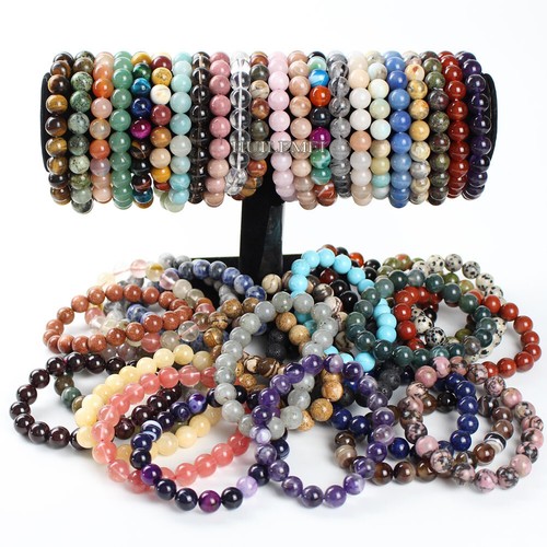 Bracciale elastico perle tonde