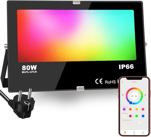 Ilc led faretto esterno 80w - led,