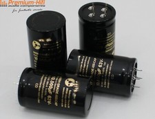 Condensatori di carica 10000μF / 63V per amplificatore Studer Revox B750 (4 pezzi)