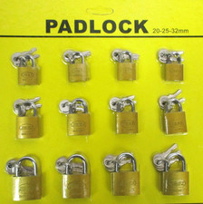 Set 12 Lucchetti Ad Arco Con 2