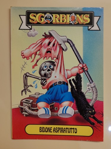 Cartolina sgorbions bidone - sgorbions,