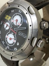 ⌚ Astroavia Pilot Chronograph Watch 5 BAR 316L Stainless Steel Aviation Design ⌚