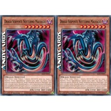 DRAGO SERPENTE NOTTURNO MALVAGIO 2x • Comune • ALIN IT031 • 1Ed • Yugioh!