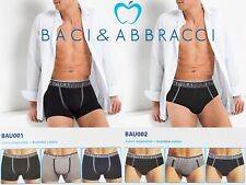 intimitaly Baci & Abbracci Set 6 Boxer / Slip Cotone Elasticizzato Mutande Uomo