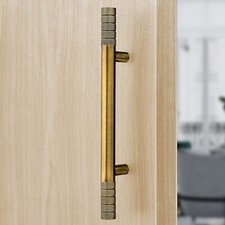 Maniglie a strappo per maniglia per porta in ottone finitura anticata 14 pollici per tutte le porte, 1 pezzo,