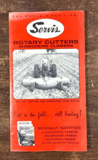 Servis Taglierina Rotante Trituratore Tagliabordi 1966 Mini Vendita Brochure Trattore Attrezzo