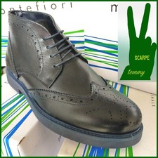 STIVALI UOMO SCARPONCINI pelle