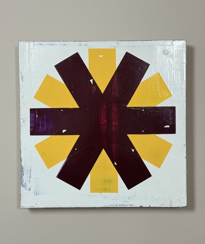 Quadro astratto asterisco