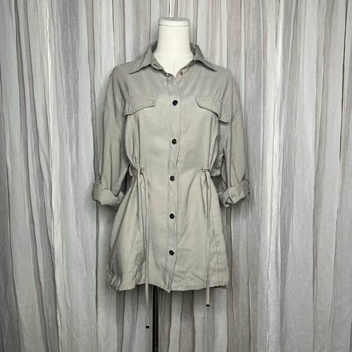Camicia zara marrone safari - zara,