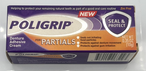 Poligrip crema adesiva - adesiva, per