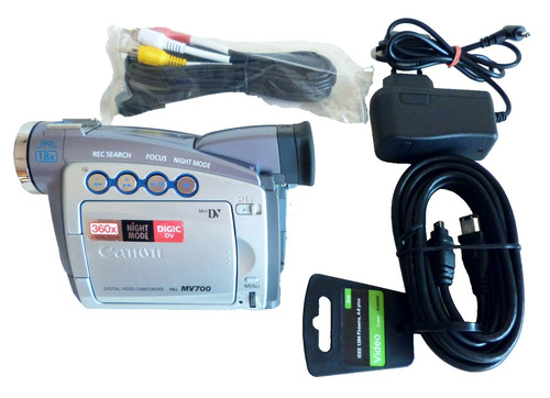 Videocamera canon mv700 mini - videocamera,