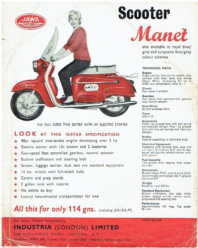 Jawa manet 100cc - jawa,