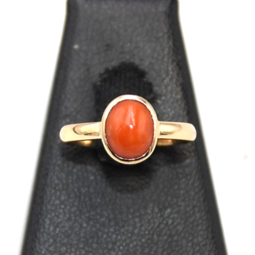 Anello piccolo con - , corallo