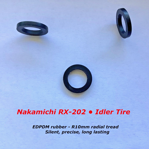 Nakamichi 202 idler tire - rx-202,