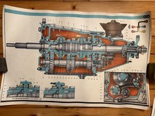 Poster Disegno Tecnico Fiat