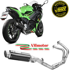Scarico Kawasaki Ninja 650 2025 Completo Mivv Terminale Moto GP Pro Carbonio